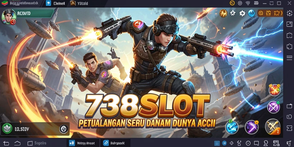 Tampilan gameplay seru dan menegangkan dalam 738SLOT.