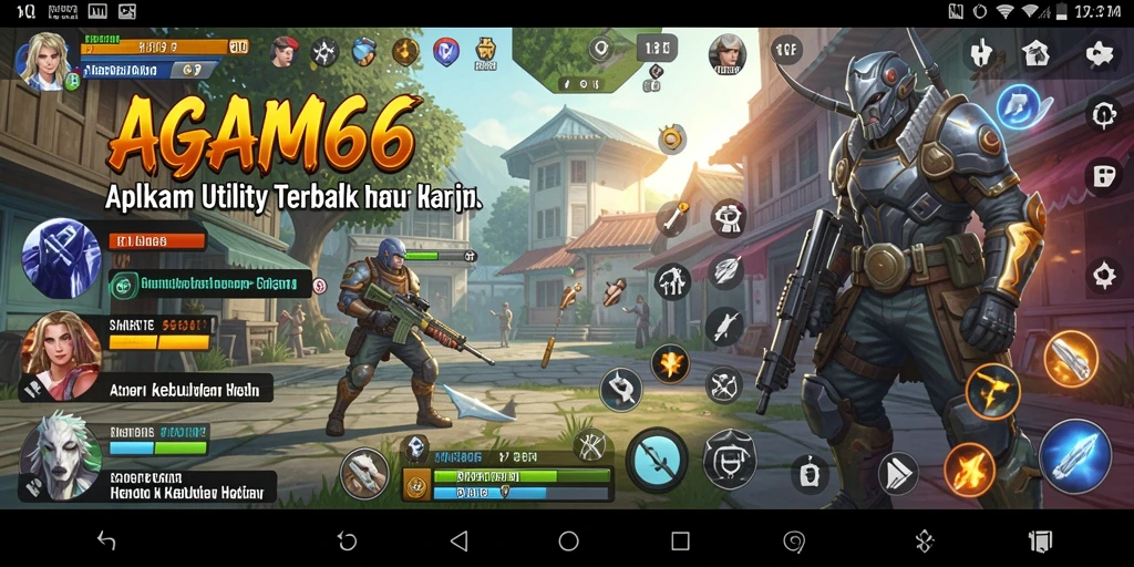Screenshot AGAM66 menampilkan antarmuka aplikasi Utility yang memudahkan pengguna.