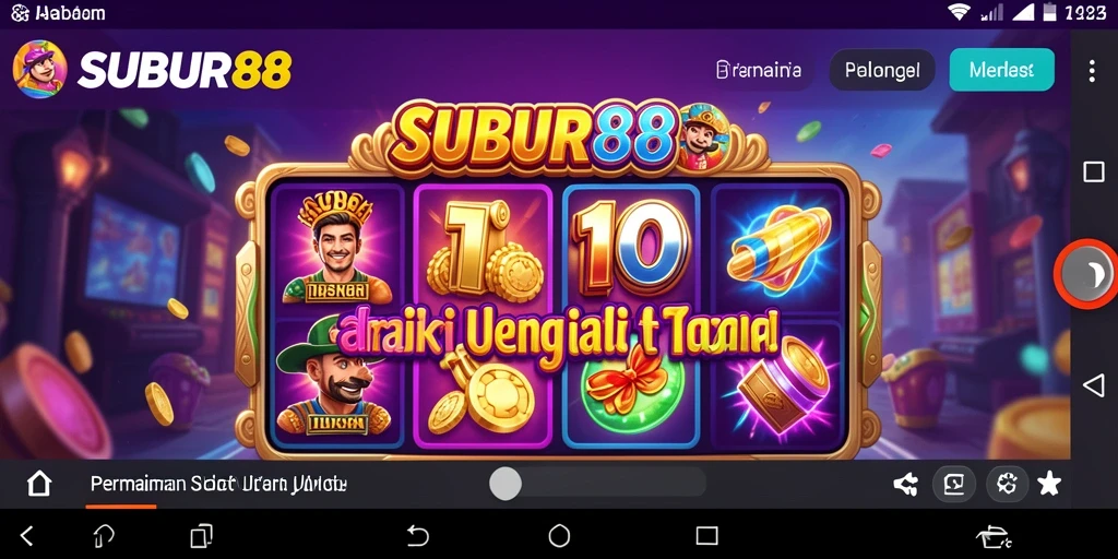 Gambaran menarik dari gameplay SUBUR88 yang penuh aksi.